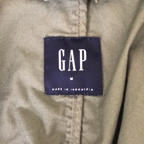 Gap Green Hooded Field Jacket - Picture 3 of 9